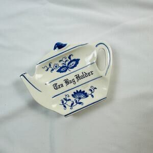 Vintage Ceramic Tea Bag Holder
